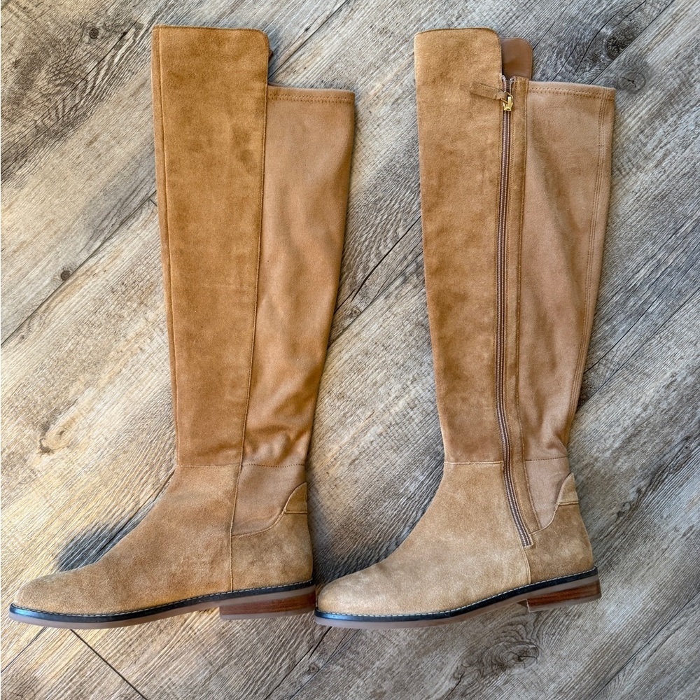 Cole Haan Women's Brown Over the Knee Boots - Picture 7 of 12